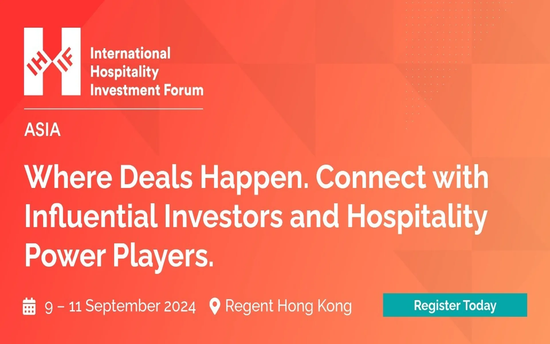 Questex's IHIF Asia 2024 Announces Headline Speakers, DBS Bank Ltd and Future Proof Lab to Share Insights with the Hospitality Investment Community