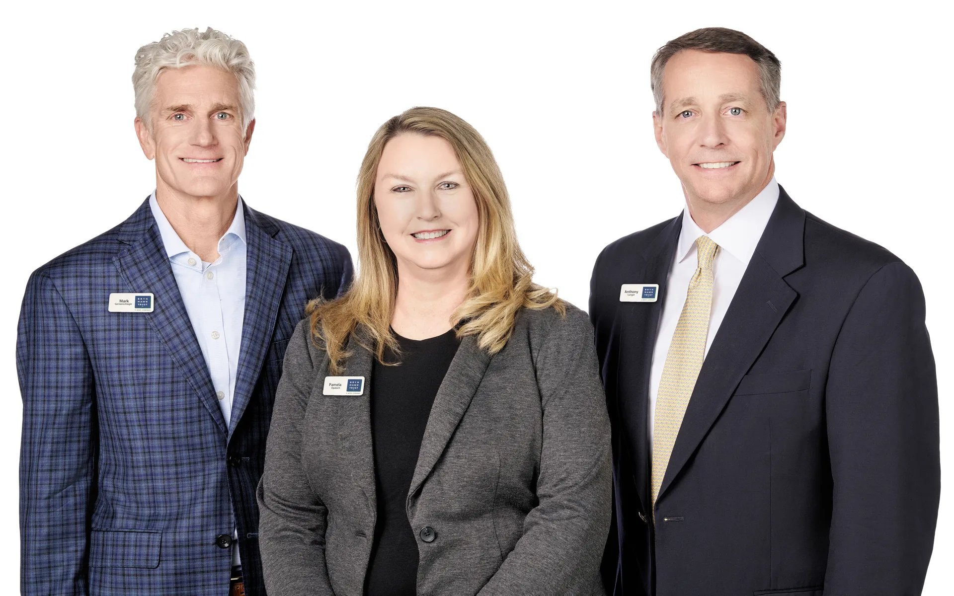 Bryn Mawr Trust Welcomes Tony Lunger, Mark Gerstenschlager, and Pamela Opalach to Wealth Advisory Team