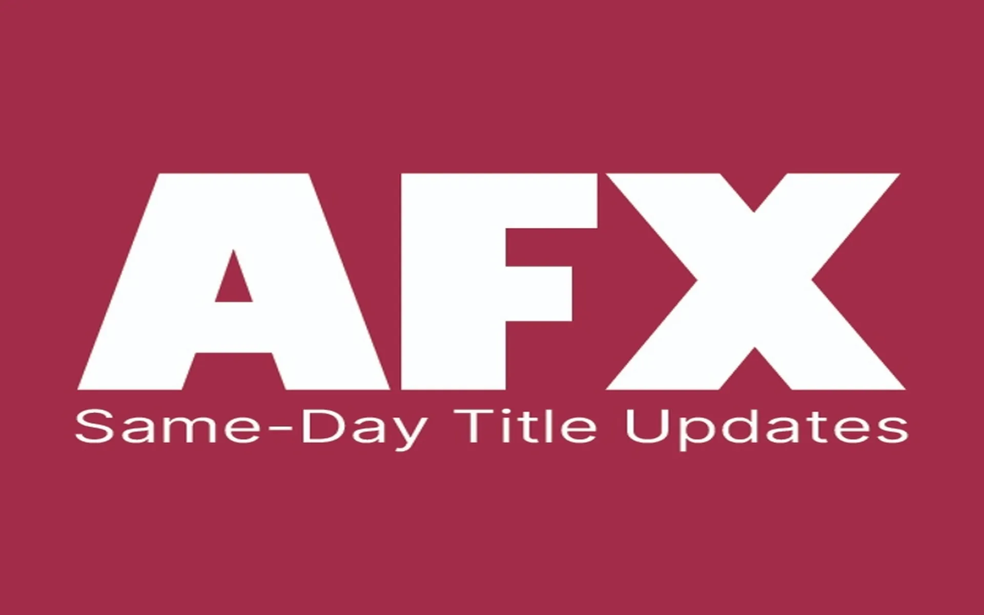 AFX Research and Nexys Announce Integration to Streamline Title Updates and Enhance Loan Management