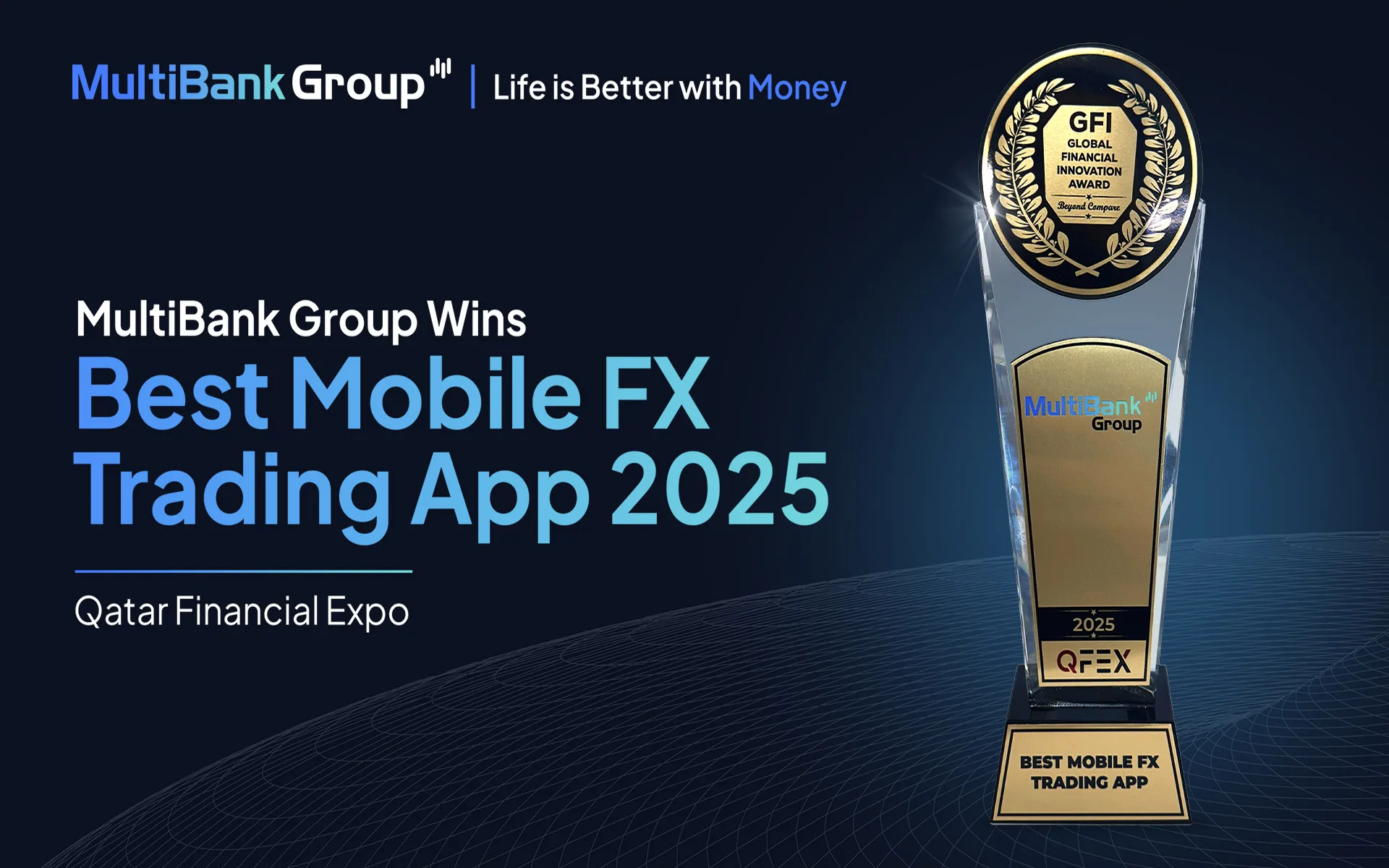 MultiBank Group Wins ‘Best Mobile FX Trading App’ at Qatar Financial Expo 2025