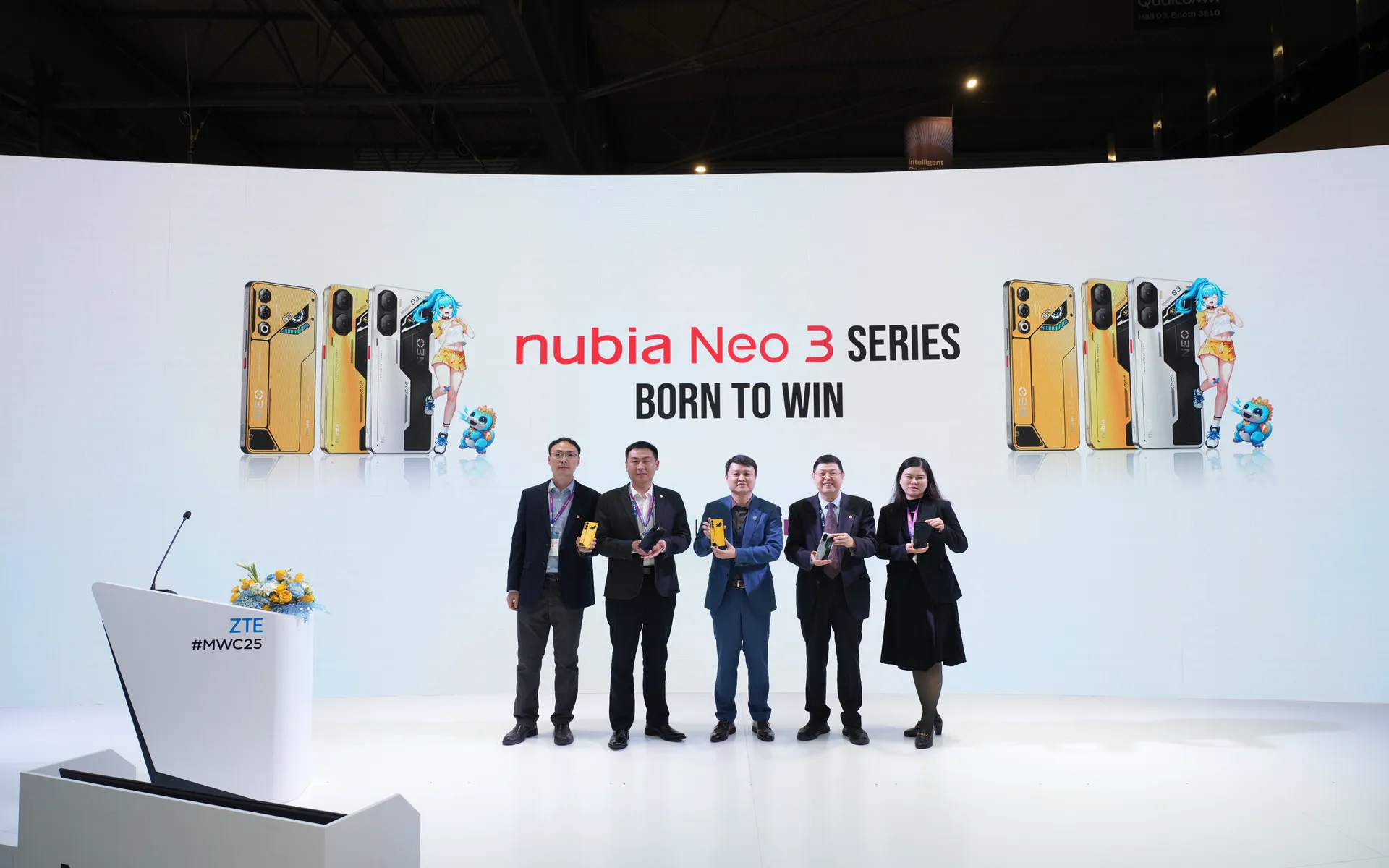 "Born to Win" for Gamers: ZTE unveils nubia Neo 3 series at MWC Barcelona 2025
