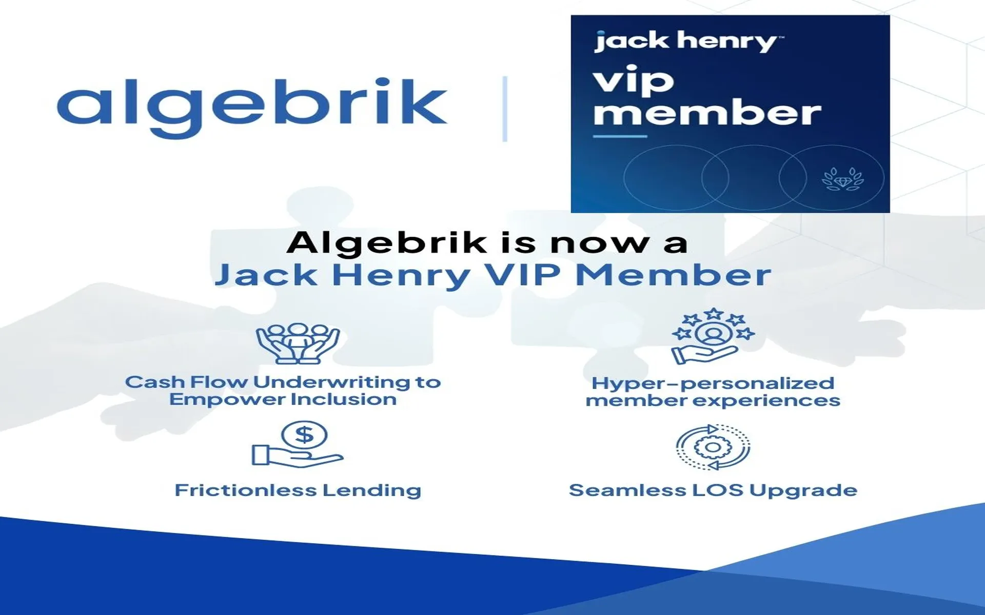 Algebrik AI Joins the Jack Henry™ Vendor Integration Program