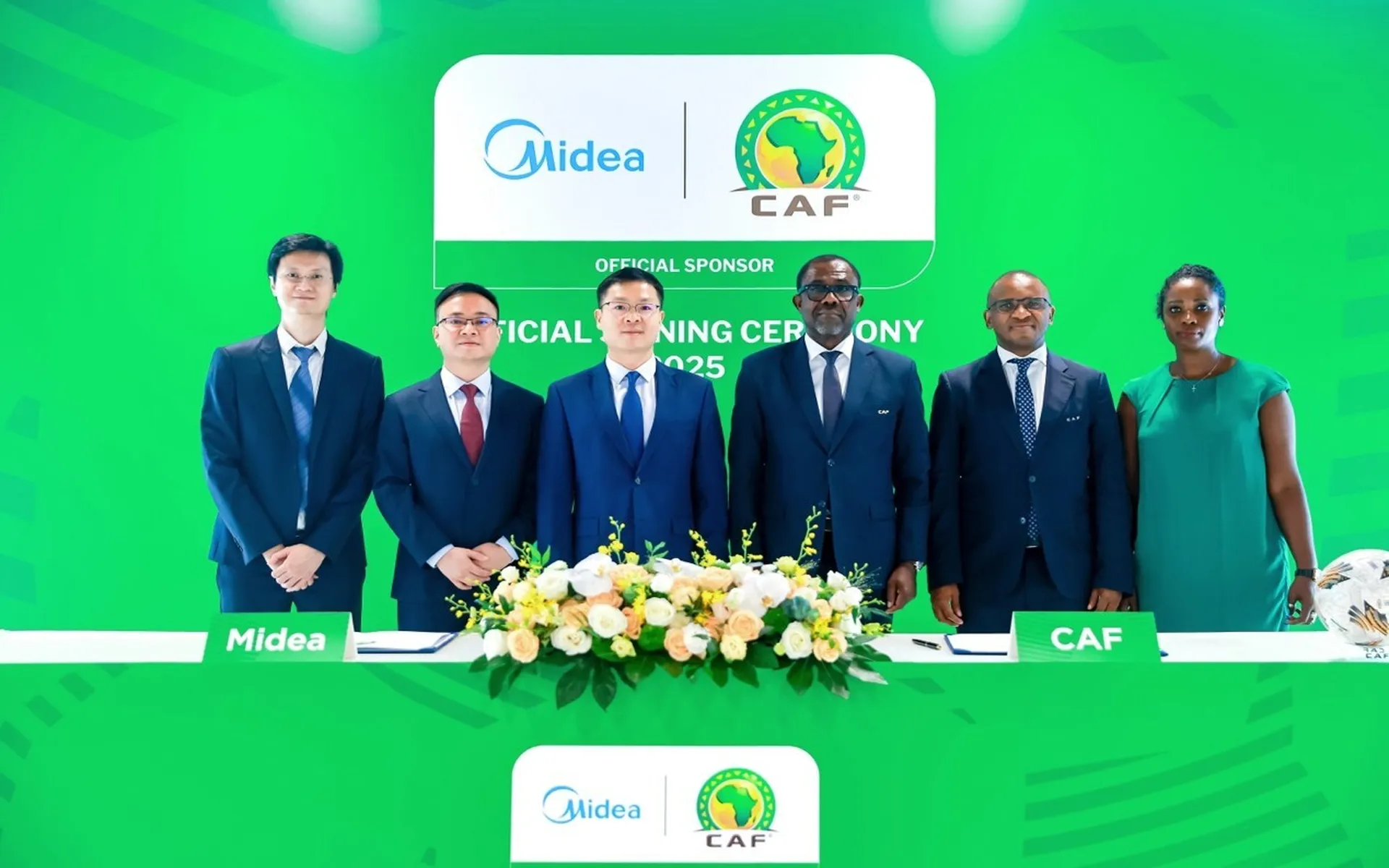 Midea Partners with CAF to be the Official Sponsor of the TotalEnergies CAF AFCON 2025