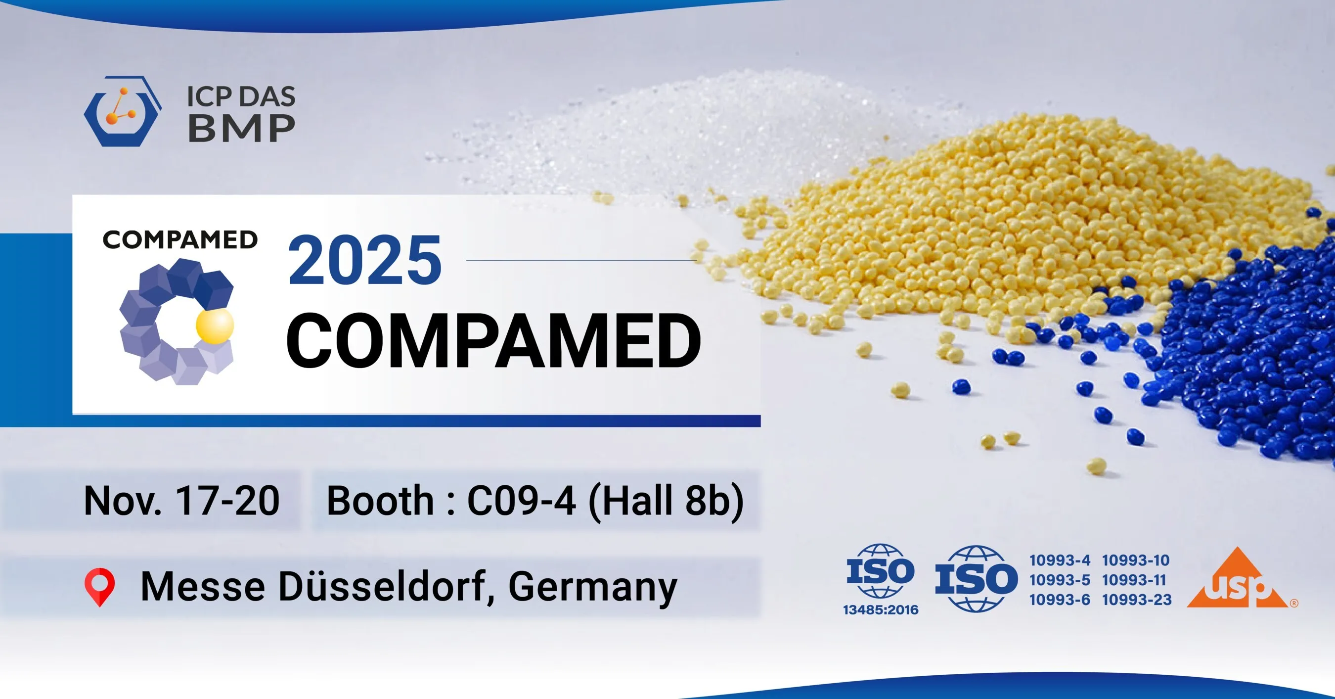 ICP DAS-BMP Redefines Medical Material Performance with Low-Migration and Low-Friction TPU at COMPAMED 2025