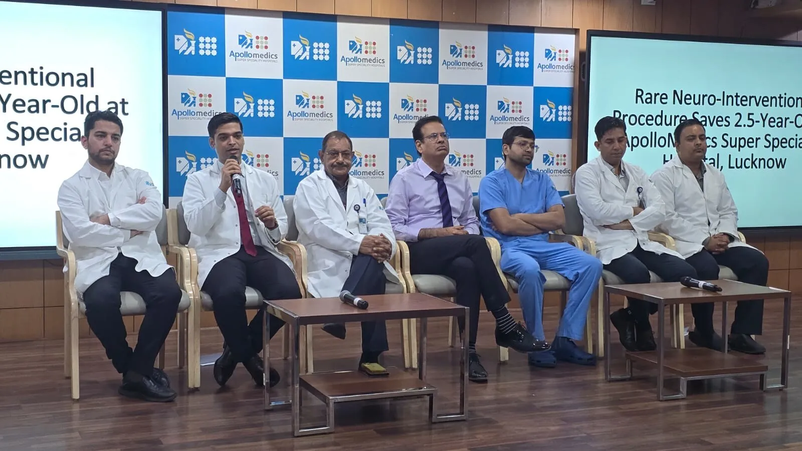 ApolloMedics Lucknow Performs Rare Emergency Neuro-Intervention in 2.5-Year-Old, Reversing Devastating Stroke Effects