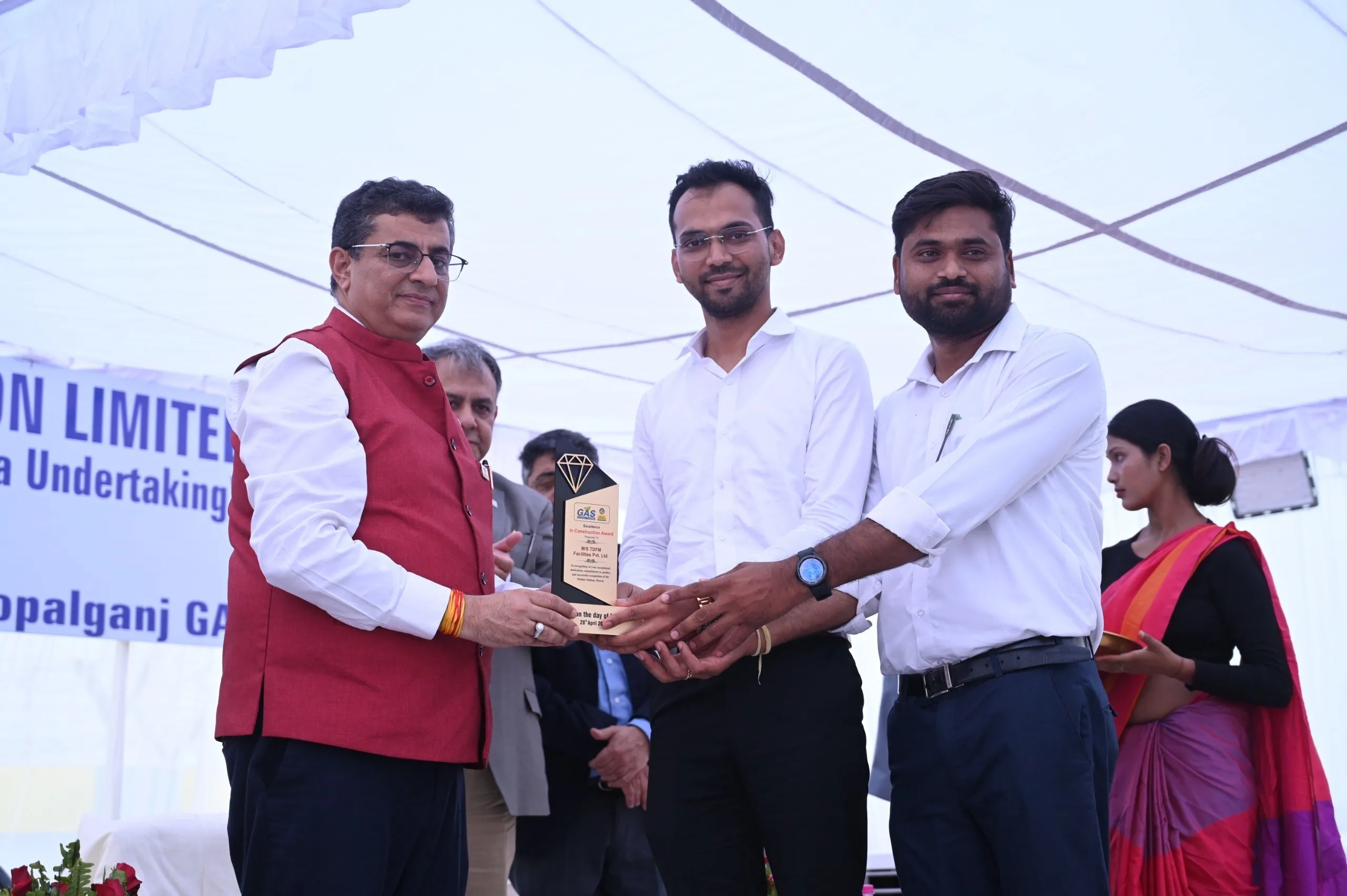 TDFM Inffrastructure Limited Commissions BPCL's City Gate Station at Khanipur; Secures Prestigious Award for Construction Excellence