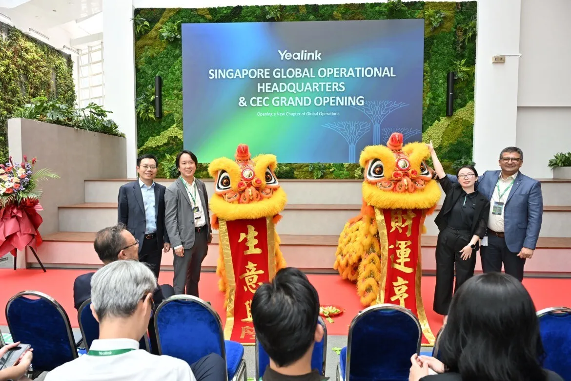 Yealink Upgrades Singapore Global Operational HQ and Opens New Customer Experience Center