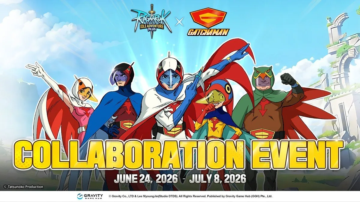 Gravity Game Hub Launches Exclusive Gatchaman Collaboration Across Ragnarok Idle Adventure Plus