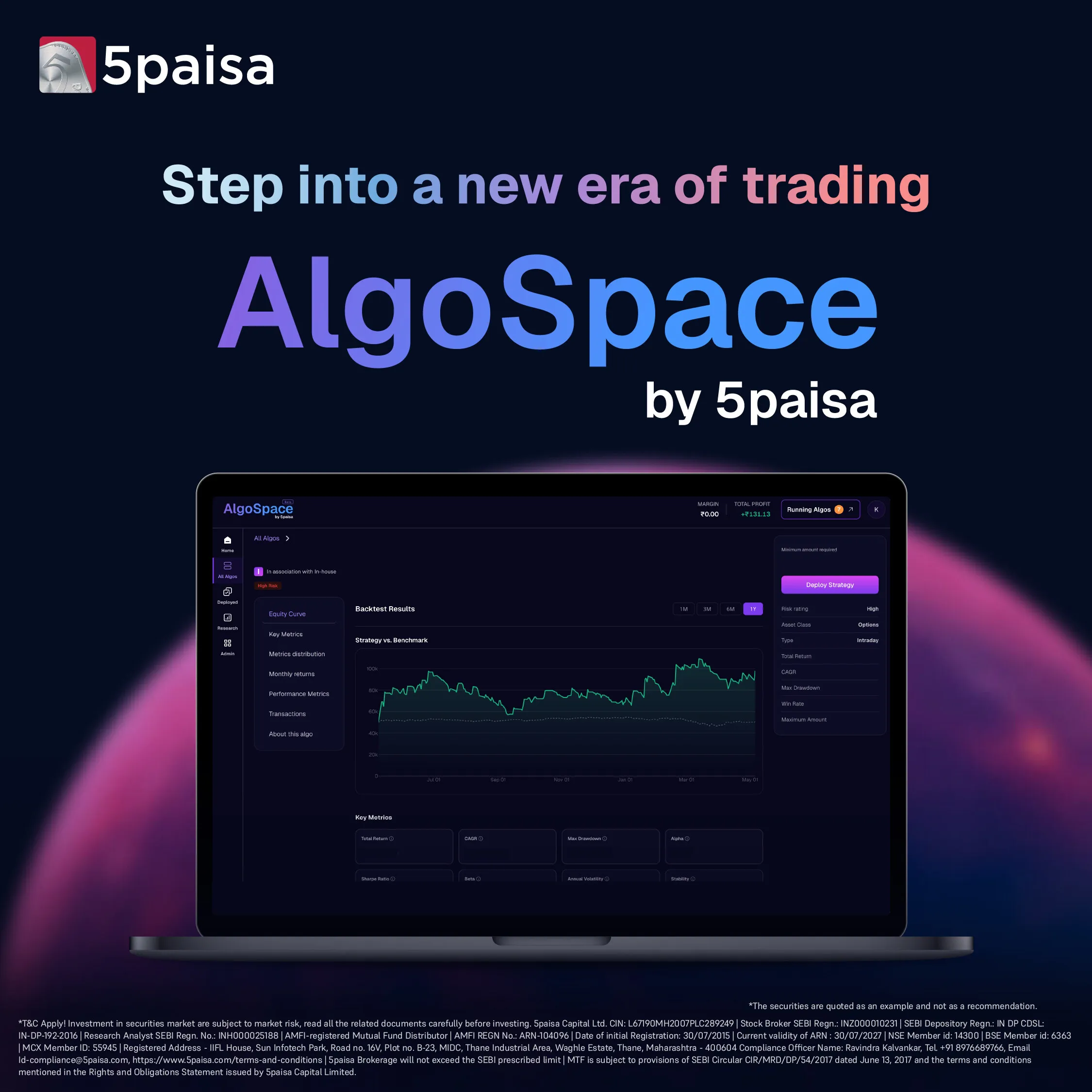 5paisa Capital Launches AlgoSpace: Algo Trading for Everyone, Made Simple and Accessible
