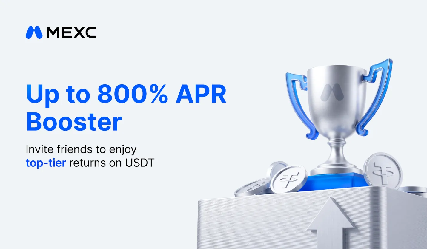 MEXC Launches Earn Plus With Limited-Time Event Offering Up to 800% APR Booster