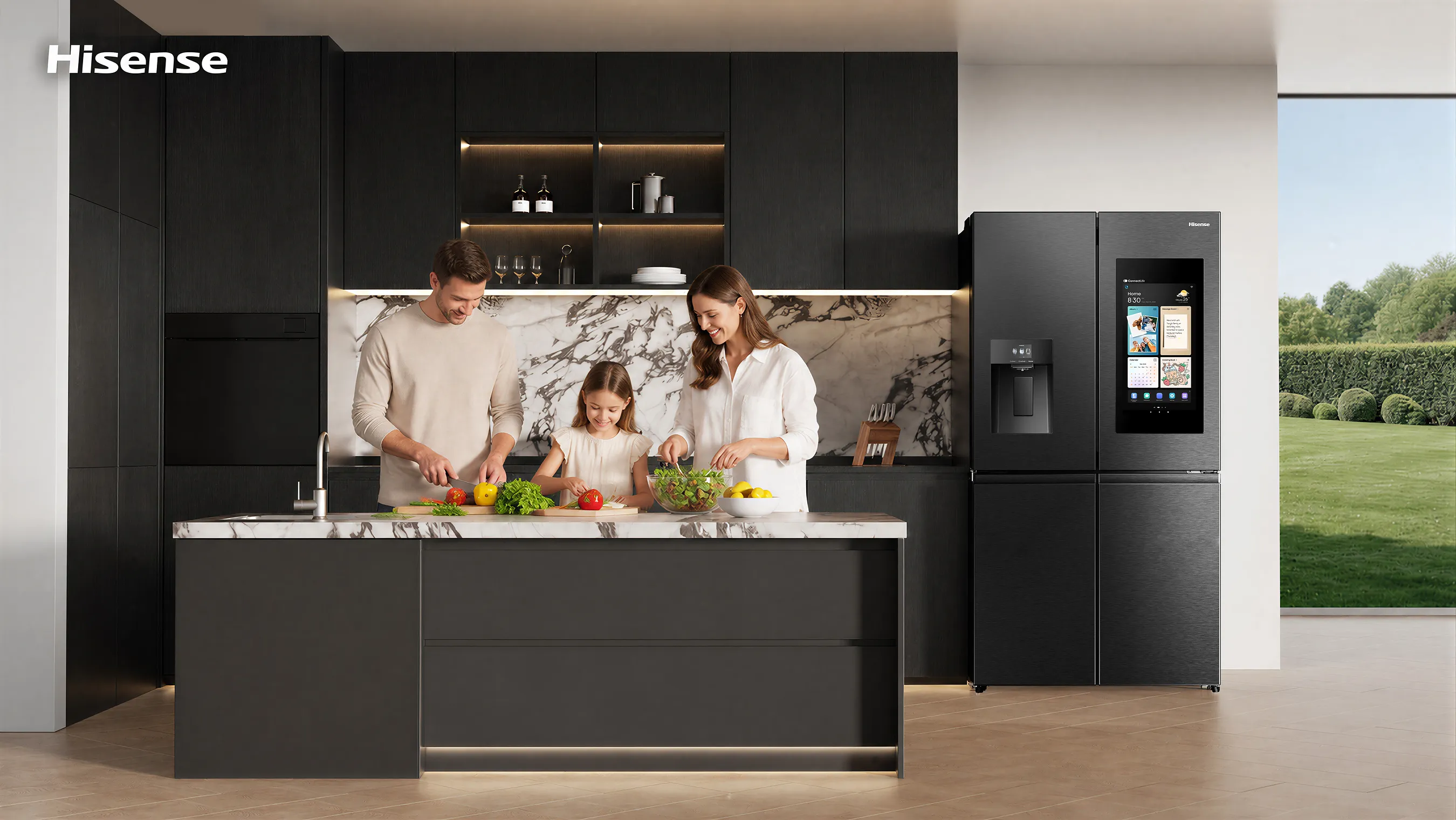 Hisense Brings AI Companion Suite to Life with a Social Kitchen