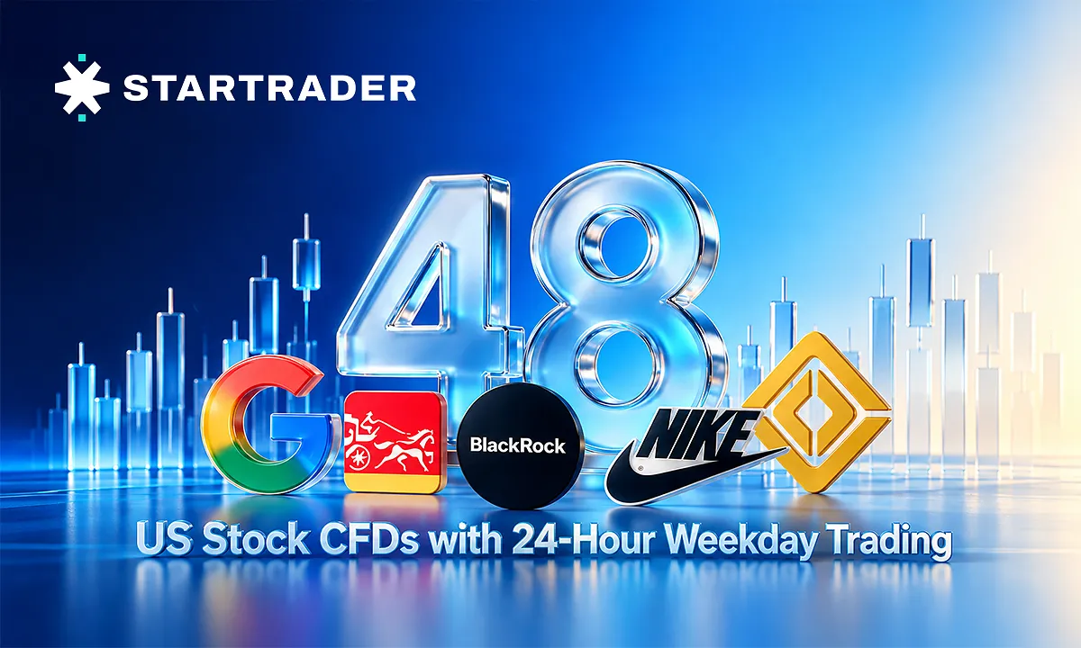 STARTRADER Adds 48 US Stock CFDs with 24-Hour Weekday Trading